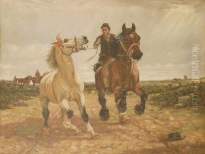 On The Way To The Fair by John Rabone Harvey