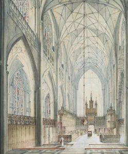 Interior Of York Minster by John James Harwood