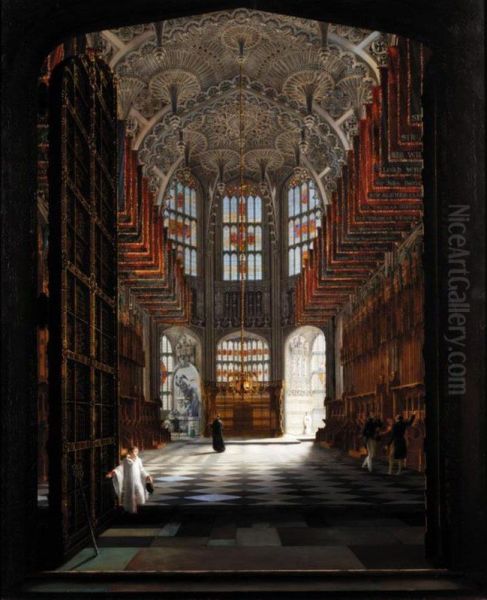 Interior Of The Chapel Of Henry Vii, Westminter Abbey - view 1