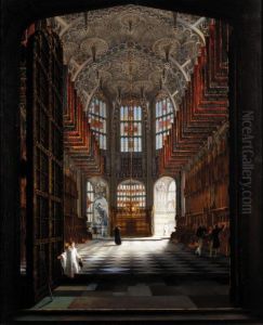 Interior Of The Chapel Of Henry Vii, Westminter Abbey by John James Harwood