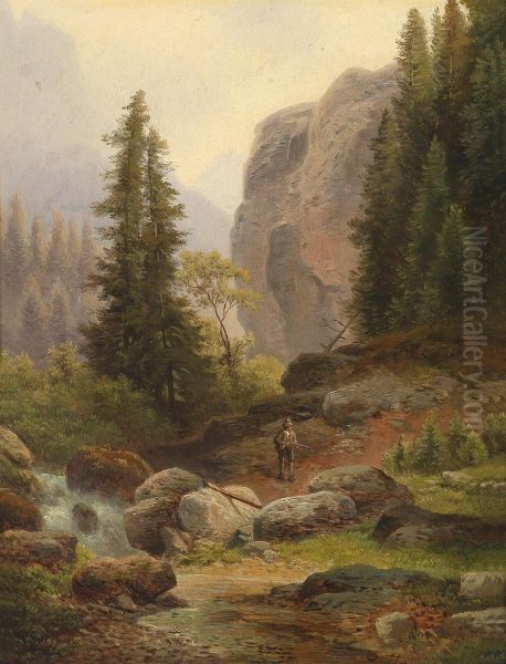 A Hunter In The High Mountains - view 1