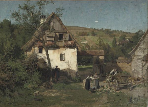 Daily Activities Near A Farm - view 1