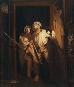 Adisturbed Night by Johann Peter Hasenclever