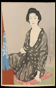 Natsui No Onna (woman In A Summer Kimono)