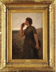 Jeune Femme Aux Champs