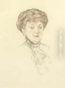Portrait Of A Lady; And Two Other Portraits