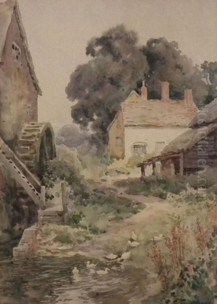 Cottage And Watermill - view 1