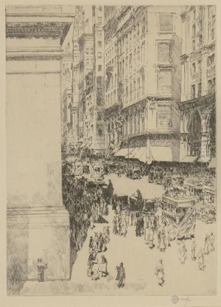 Fifth Avenue At Noon - view 1