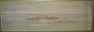'st Aubin's Fort, Jersey' by Grace H. Hastie