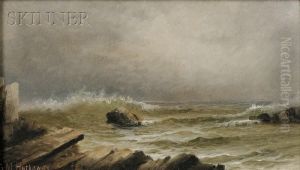 Coastal View, Probably Portland, Maine by George M. Hathaway