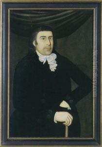 Portraits Of Joshua And Ruth Winsor by Rufus Hathaway
