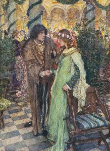 Romeo And Juliet: 'if I Profane With My Unworthiest Hand' by William Hatherell