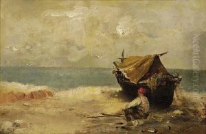 Resting At The Beach by Georgio Hatzopoulos