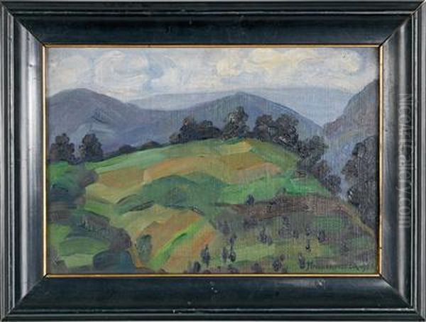 Hugelige Landschaft - view 1