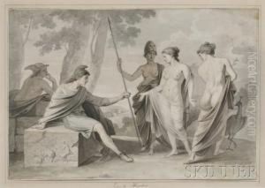 The Judgment Of Paris by Joseph Haubert