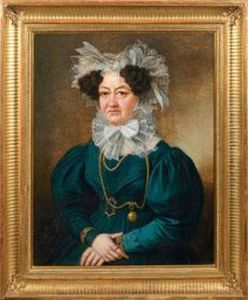 Portrait Einer Wohlhabenden Munchner Burgerin Mit Goldschmuck