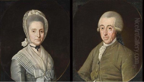 A Portrait Of Jakob Boreel Van Haersma (b.1738) And Anna Henrietta Van Swinderen (b.1741) - view 1