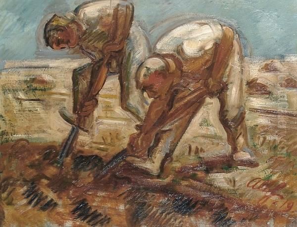 Workers In A Field - view 1