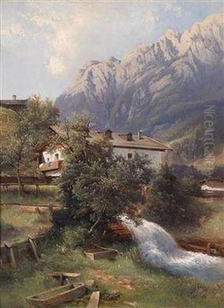 Scene From Werfen - view 1