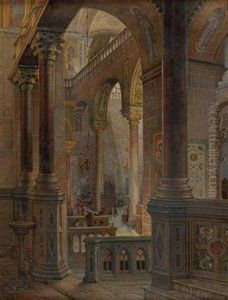 Kircheninneres by Max Hauschild