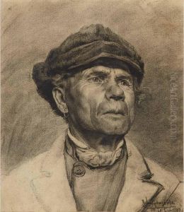 Portrait Of A Man by John Hauser