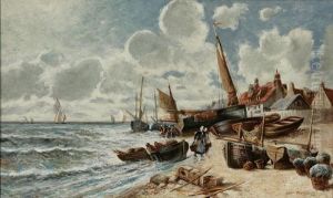 European Fishing Village by John Hauser