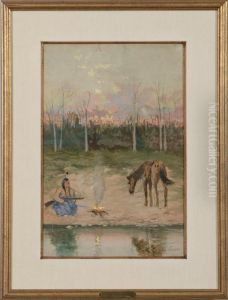 Indian Alone by John Hauser