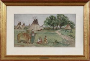 Edge Of Encampment by John Hauser