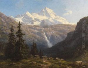 Hochalpine Landschaft by Gustav Hausmann