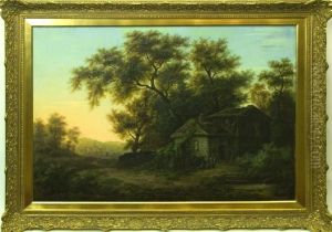 Romantische Landschaft Mit