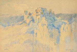 A Landscape With A Castle by Roman Havelka