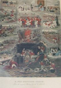 A Fox Hunter's Dream And A Racing Nightmare by Alfred Charles Havell