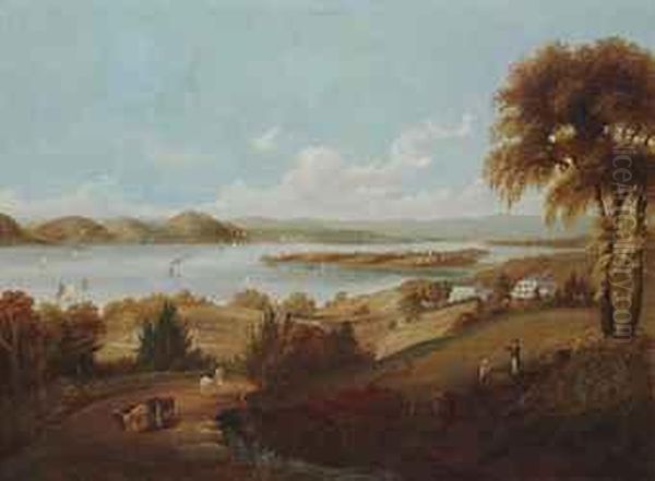 View Of Croton Point From Sing Sing, New York - view 1