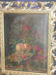 Fruit On A Ledge by Margareta Haverman