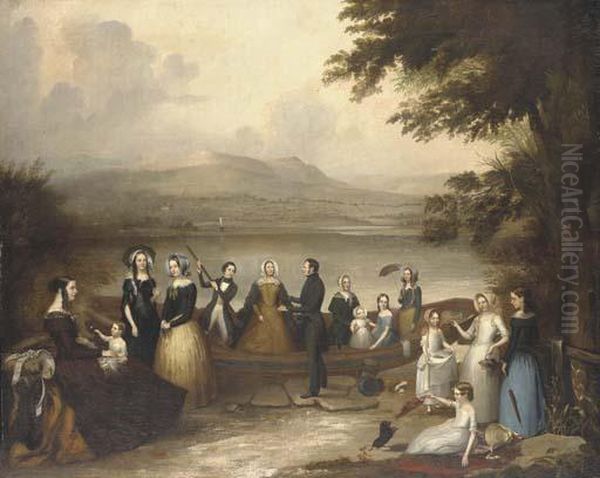 Group Portrait Of A Family - view 1