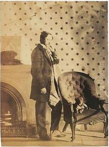 Portrait Of Viscount Hawarden In The Drawing Room by Clementina Hawarden