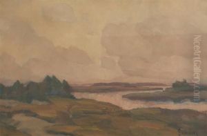 Les Marais De Zonhoven En Campine by Georges Haway