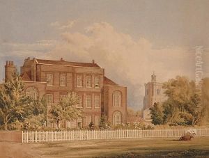 The Residence Of Joseph Calrow by George Hawkins