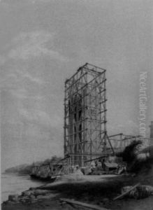 Britannia Bridge, Carnarvon Tower Britannia Bridge, Carnarvon Tower