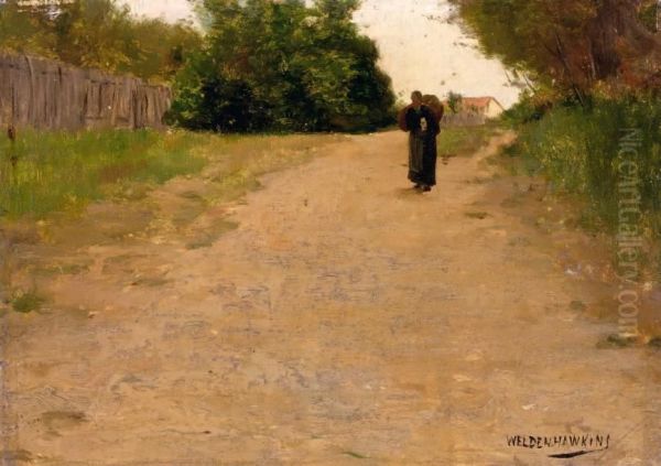 Paysanne Sur Un Chemin - view 1