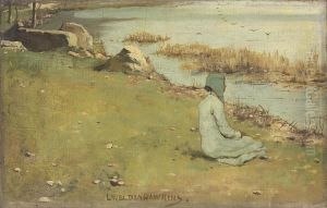 Jeune Fille Au Bord De La Riviere Jeune Fille Au Bord De La Riviere