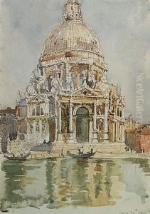 Santa Maria Della Salute, Venice by William Th. Martin Hawksworth