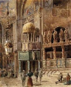 Inside Of San Marco by Vincenz Hawlicek
