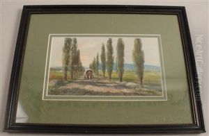 Strase Nachlangenzersdorf by Vincenz Hawlicek