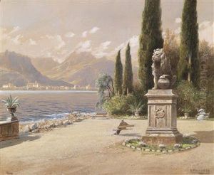 Riva Am Gardasee, Malcesine Am Gardasee by Vincenz Hawlicek