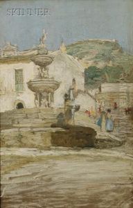 Fountain At Taormina