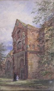 North Porch, Abbey Church, Shrewsbury