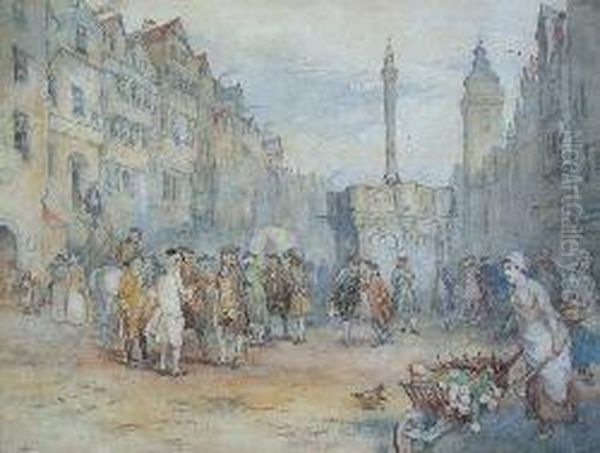 Mercat Cross, Edinburgh - view 1