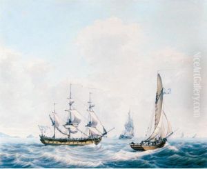 Shipping Off The Coast by William Hay