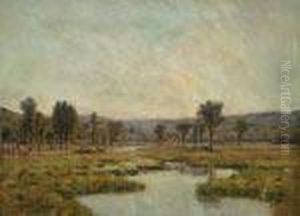 Estuary In A Summer by Edward Parker Hayden